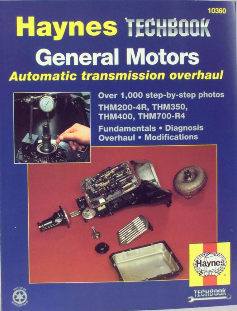Haynes Techbook, GM Automatic 4 Haynes Techbook, GM Automatic - Image 2