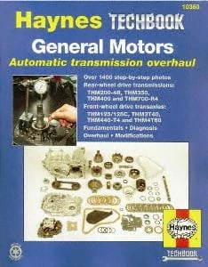 Haynes Techbook, GM Automatic 3 Haynes Techbook, GM Automatic