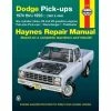Haynes Automotive Manual, 30040 -NGK shop 30040 dodge full size pick up 74 93 d815edcb fcc8 4972 84e4 be5e37410529