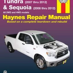 Haynes Repair Manual, Toyota Tundra, 2007-2012 And Sequoia, 2008-2012