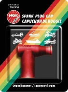 NGK Snowmobile Spark Plug Cap, Red